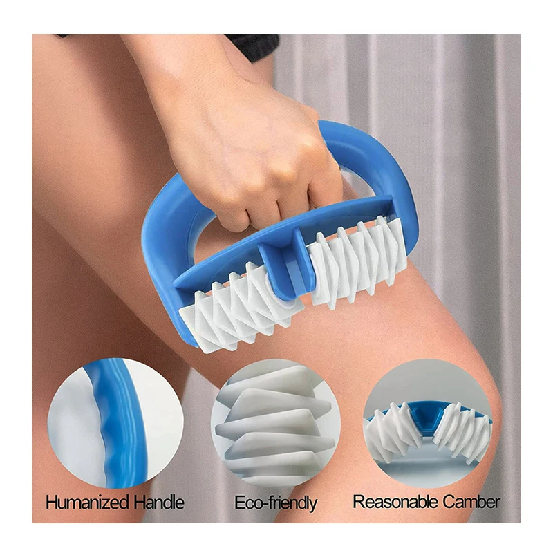 1PCSSilicone Massage Roller for Cellulite Removal Home Fitness Equipment Body Massager
