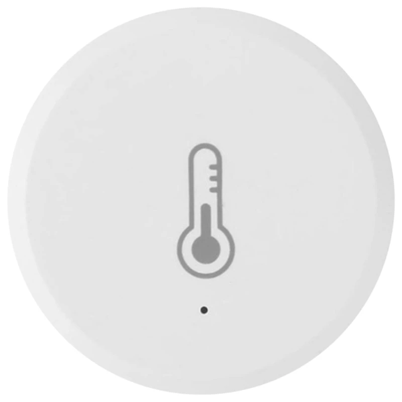 

Умный датчик температуры и влажности Zigbee, мини-гигрометр на батарейках с приложением Tuya Smart Life