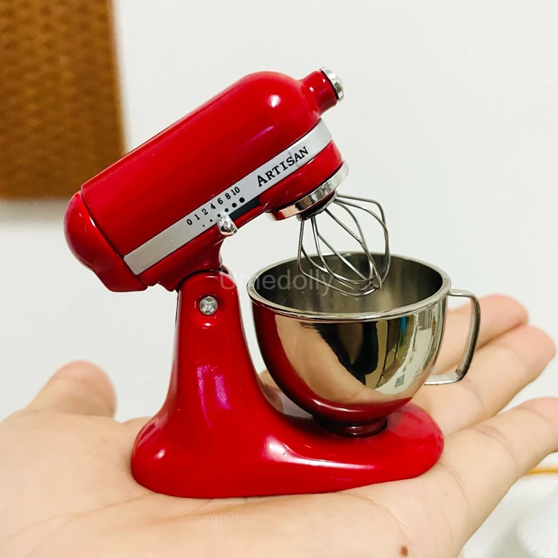 Miniature Dollhouse Mini Kitchen Mixer Model Mini Simulation - Mini - Aliexpress