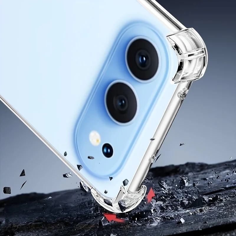 Clear Soft Silicone Phone Case - Transparent Back Cover