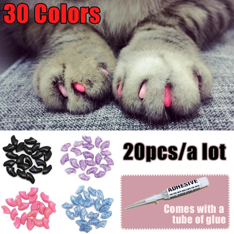 Aggregate 163+ cat nail caps glue latest ceg.edu.vn