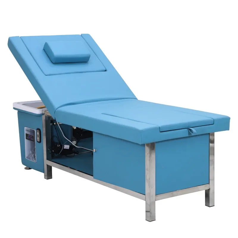 

Scalp Massage Head Treatment Foot Bath Spa Shampoo Bed Hair Washing Lay Down Table Facial Beauty Salon Furniture