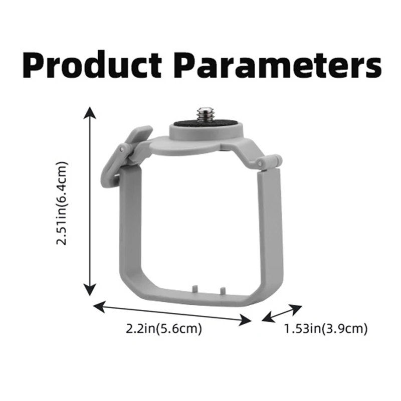 For DJI MINI 4 PRO Upper Mounting Bracket For Panoramic Sports Camera Adapter Base Multifunctional Accessories