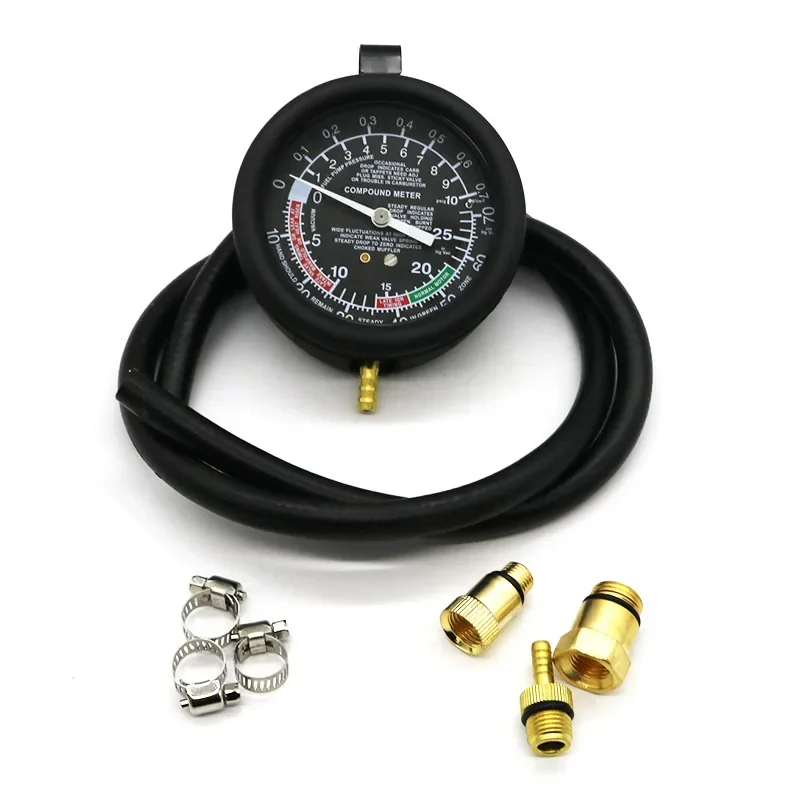 Diesel Vehicle Exhaust Backpressure Gauge Automobile Blockage Detection Gauge Automobile Exhaust Gas Detection