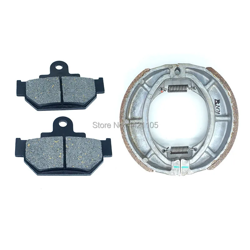 Motorcycle brake shoes For Suzuki Marauder GZ125 GZ250 1998-2010 Intruder VL125 VL250 LC250 2000-2007 GZ VL 125 250 Front Rear Brake Pads Shoe Set