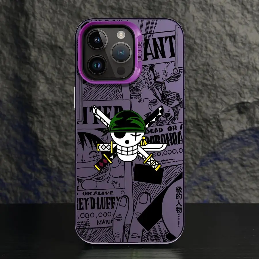 One Piece Bone Logo Protective Phone Case