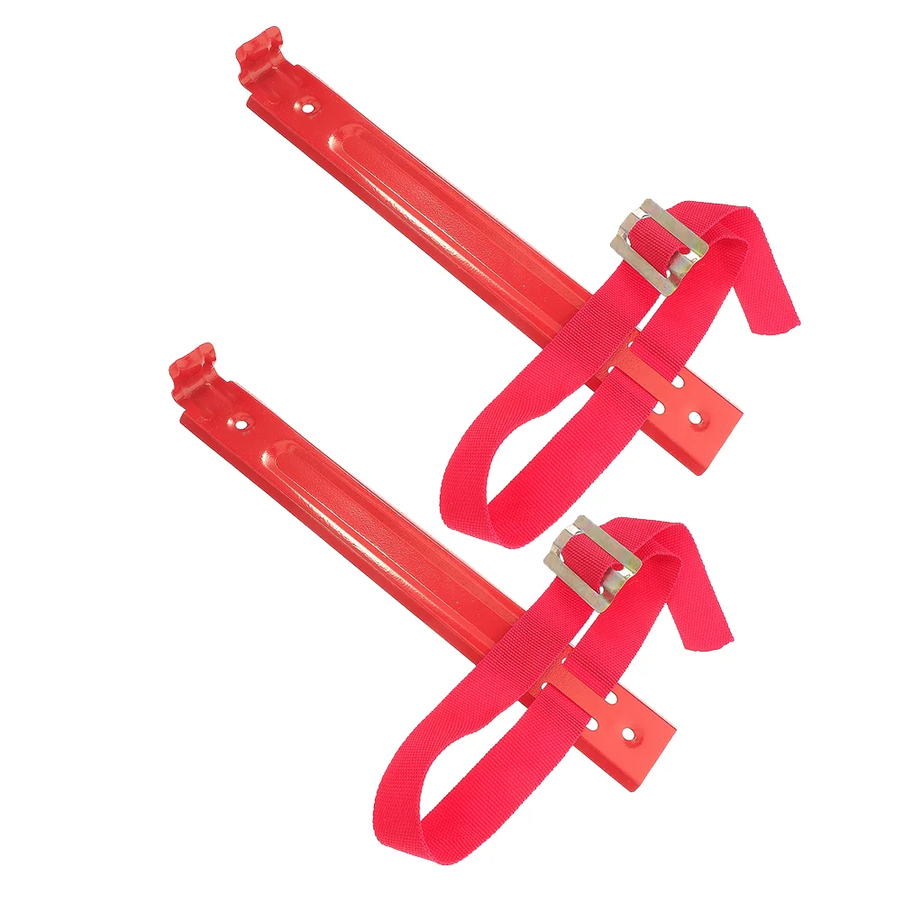 2 Pcs Fire Extinguisher Hook Bracket Hanger Car Atv Holder Hooks Wall Mount Utv Lanyard