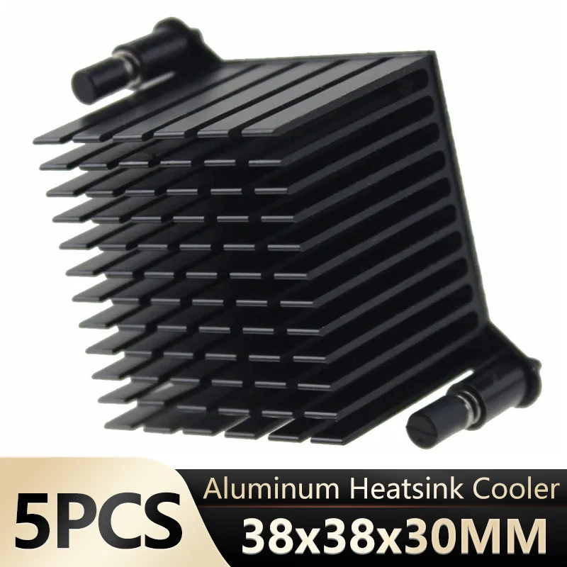 Dissipador Refrigerando de Alumínio para o Cpu Partes Tamanho 38x38x30 mm