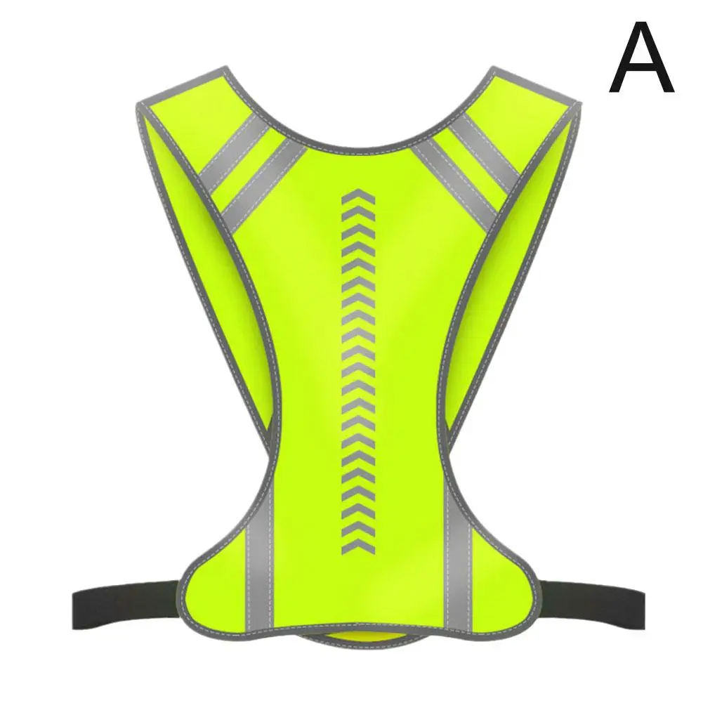 Reflective Vest Running Vest Safety Guide Cross Border Reflective Guidance Clothing Emergency Clothing Cycling Protective U8T4 5