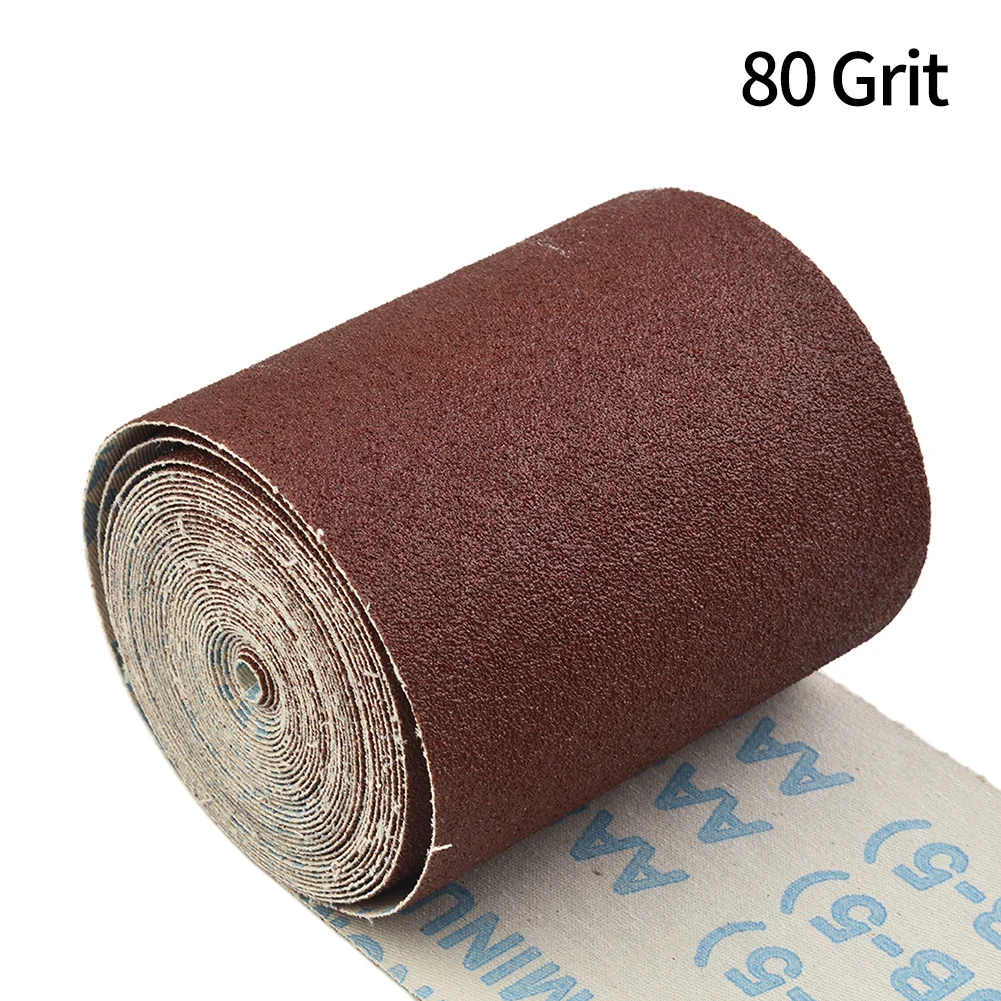 

1Roll 5M 80-600 Grit Emery Cloth Roll Polishing Sandpaper For Grinding Tools Herramientas Lixadeira Belt Sander Sand Paper