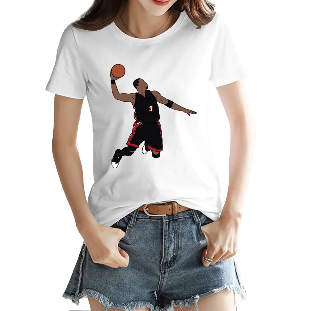 Dwyaneer E Wade D-Wade Wow 2023 Basket Stars Motion Champion Basket Team Graphic Vintage Home Tees Di Alta Qualità