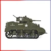 COOLBANK MODEL RC Tank 1/16 USA Stuart M5A1 Isoscale Simulation Model Open The Cannon Barrel Retractable Tank Toys Toys for Boys 6