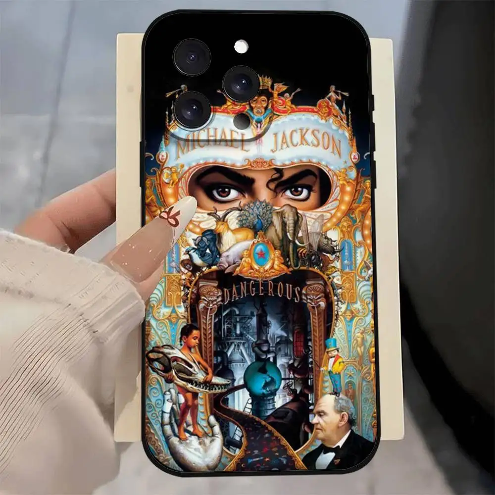 Premium Michael Jackson TPU Soft Touch Phone Case for Ultimate Skin-Friendly Protection