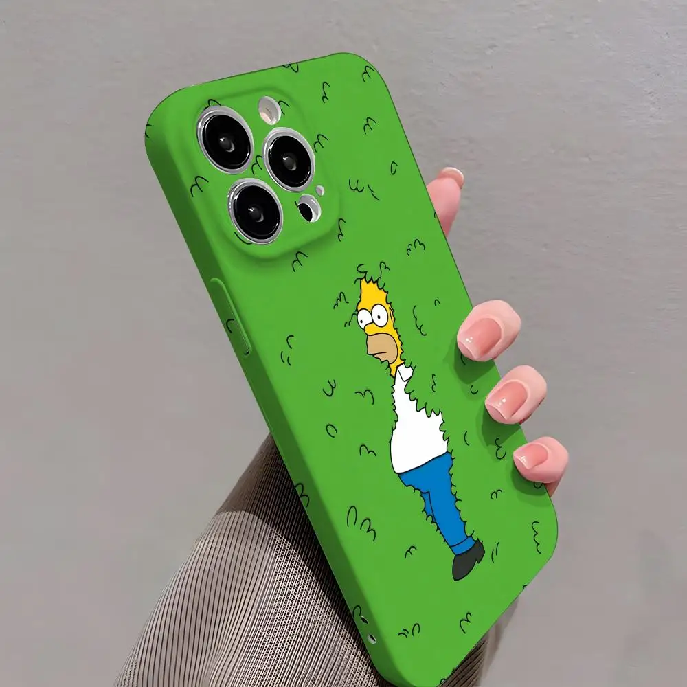 Whimsical Cartoon Simpsons Phone Case | All-Inclusive Tough Personalized Cover