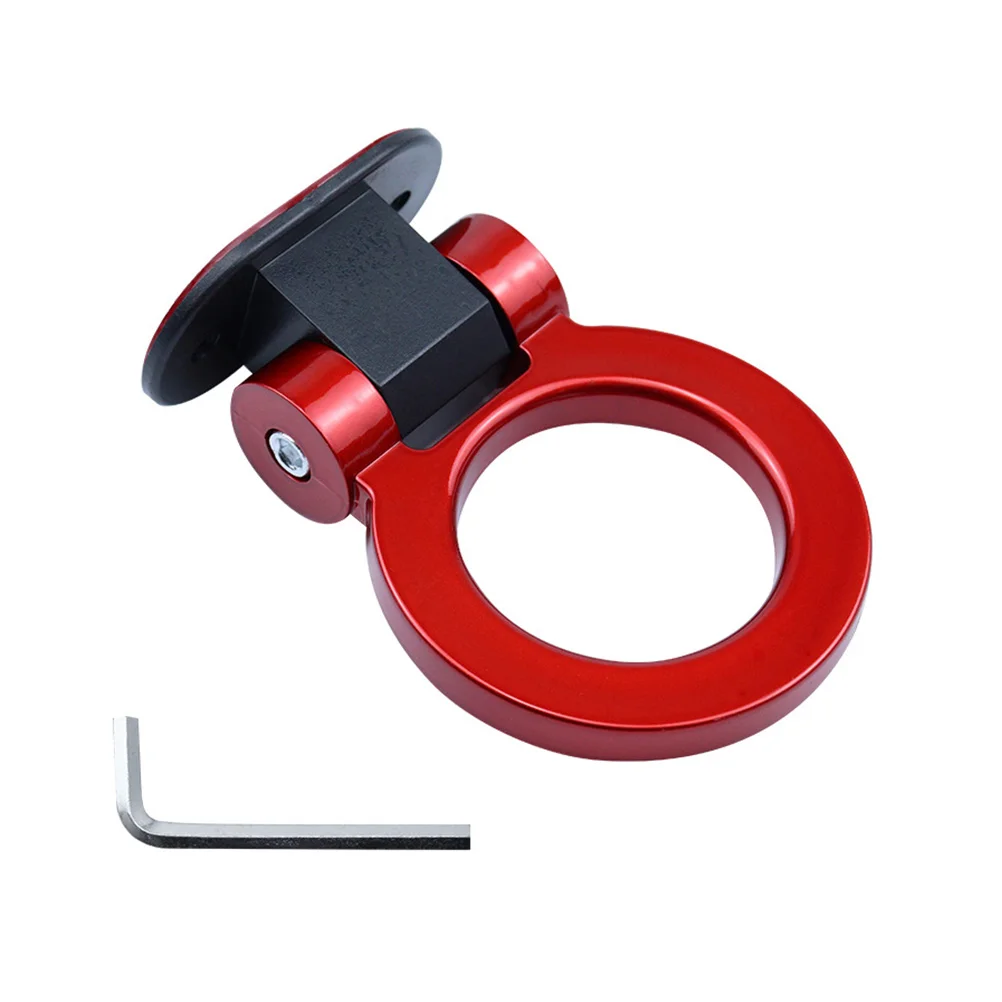 

Trailer Hitch Car Styling Decor Cars Hooks Sticker Decorate Bumper Towing Abs Plastic Adorn Labels Stickers