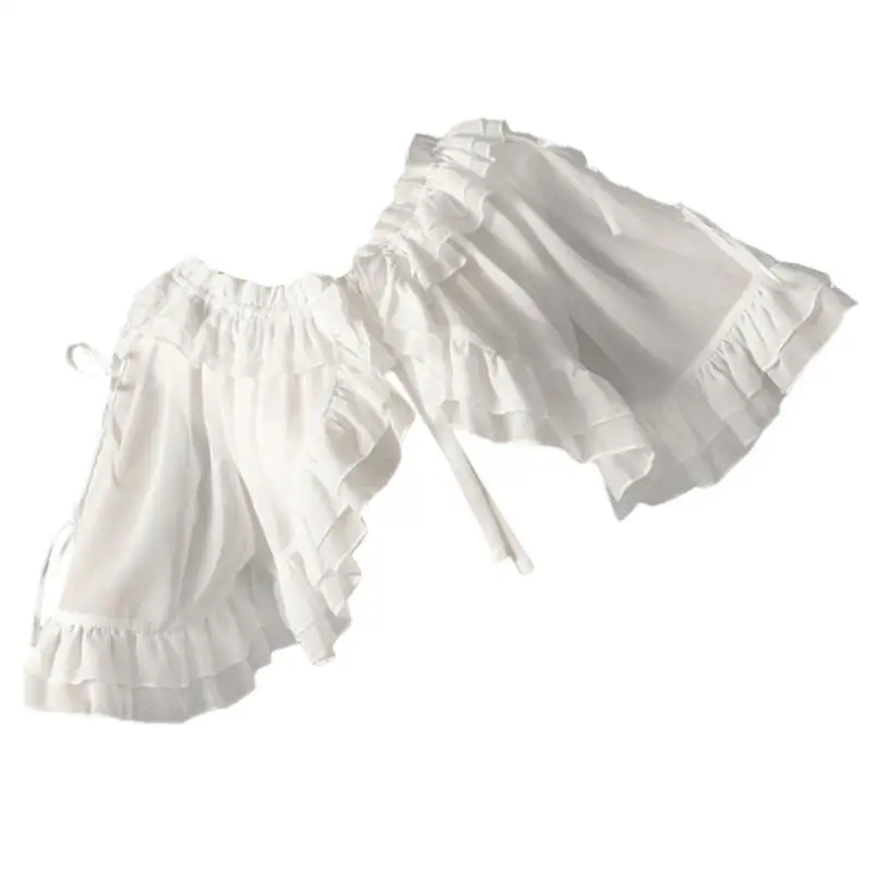 39BD Elegante Lolitas reine Schal Hochzeit Braut Frauen Capes Elegant einfacher Schal – Detail 7
