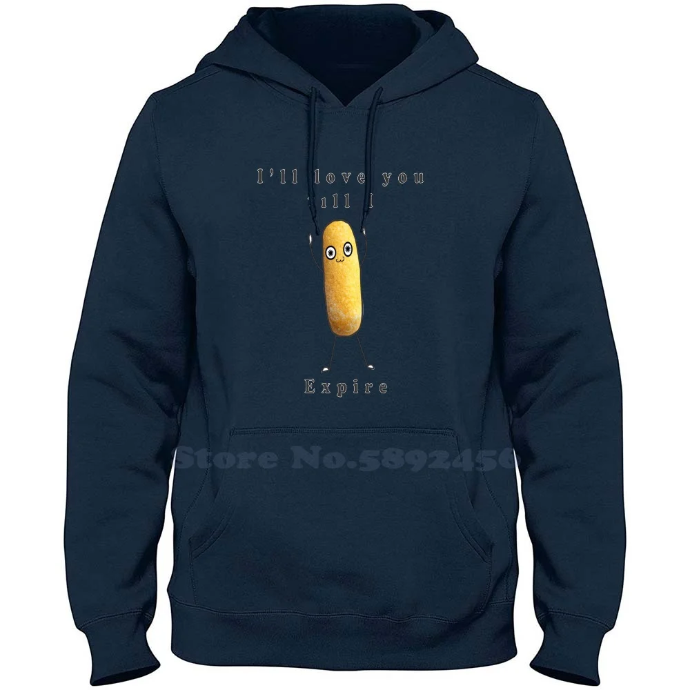 

Twinkie Love 100% Cotton Hoodie Casual Sweatshirt