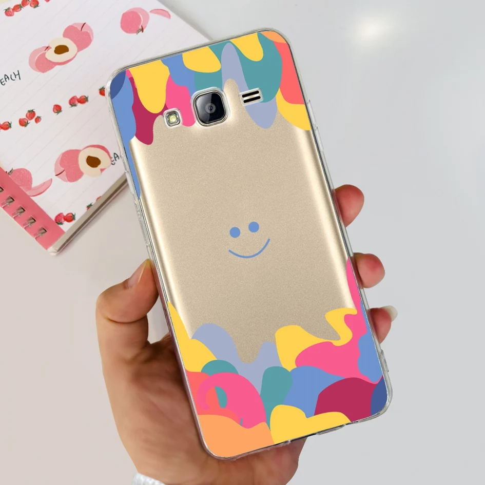 Clear Flower Design Soft TPU Silicone Phone Case