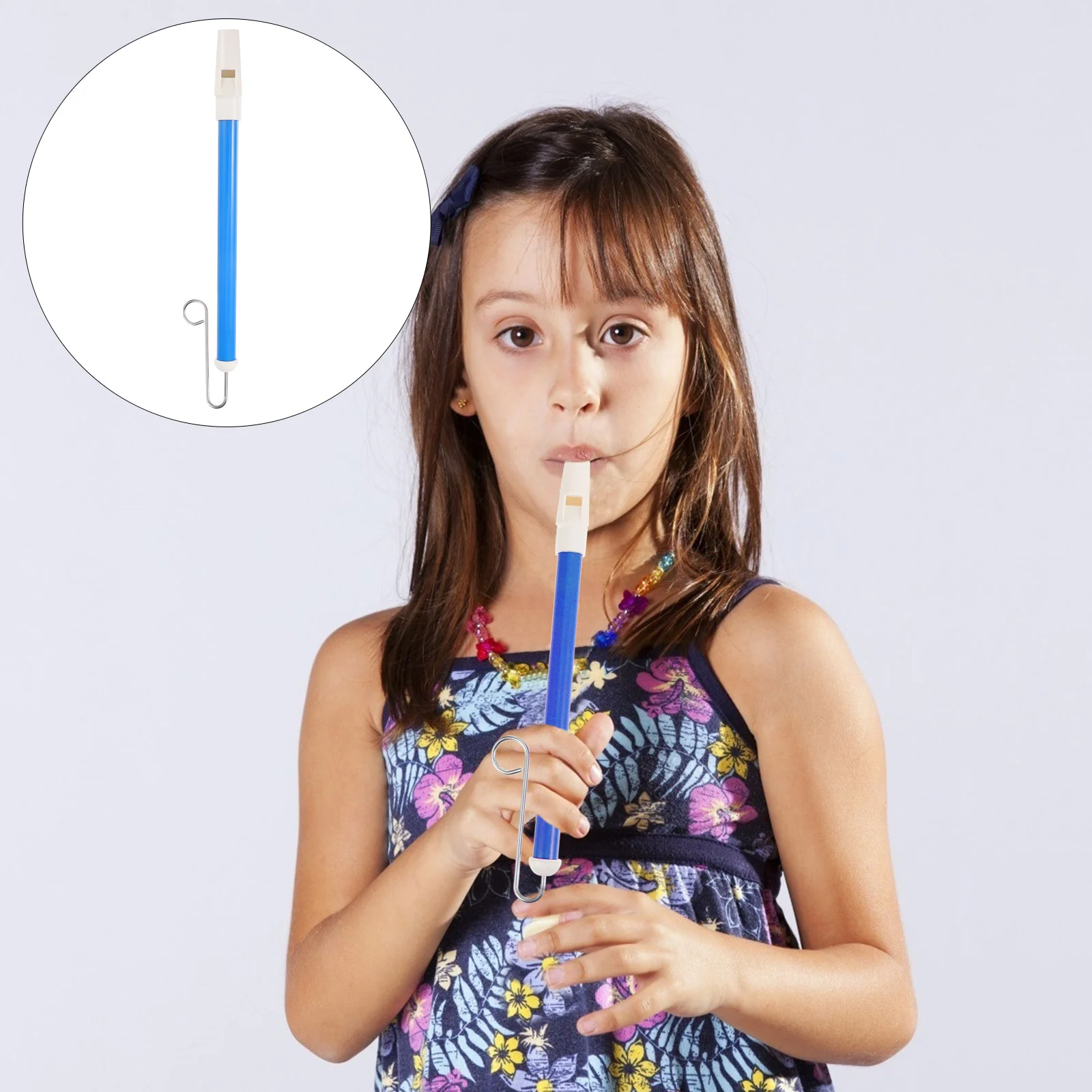 

Sliding Blowing Flute Safe Kids Toy Plaything Educational Pvc Musical Instrument Slide Whistle