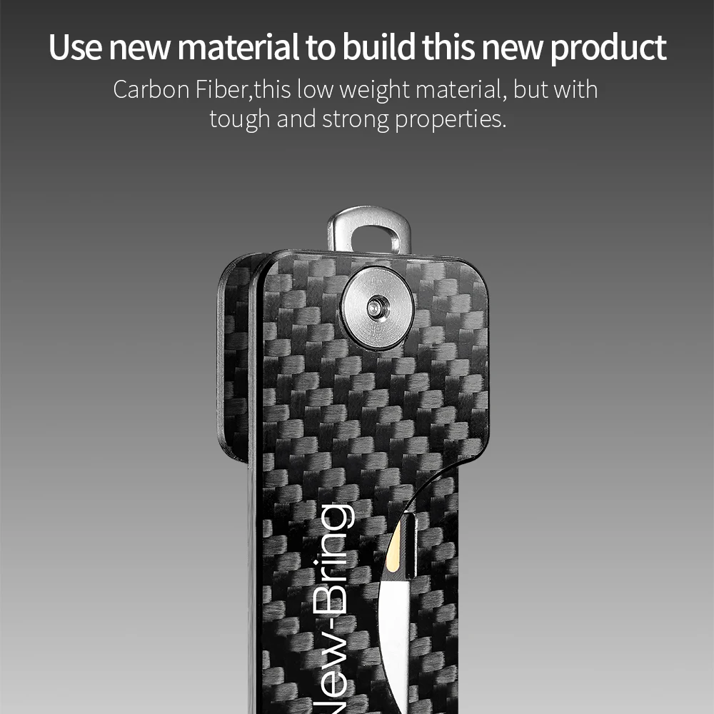 Compact Key Holder Keychain DIY Pocket Key Wallet Organizer