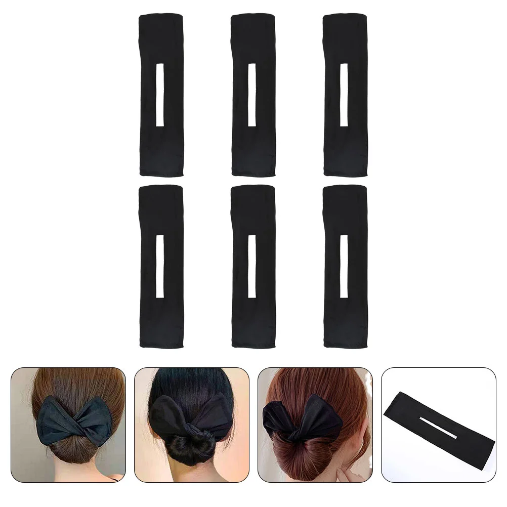 6pcs Wrap Bun Maker For Rotating Bun Maker Clips for Styling Women Hair Hair Styling Iron Wire Haircare