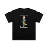 2025 MAISON KITSU Fox Barbour Printed Loose Round Neck T-shirt Casual, Niche, Versatile, Lazy Style 2