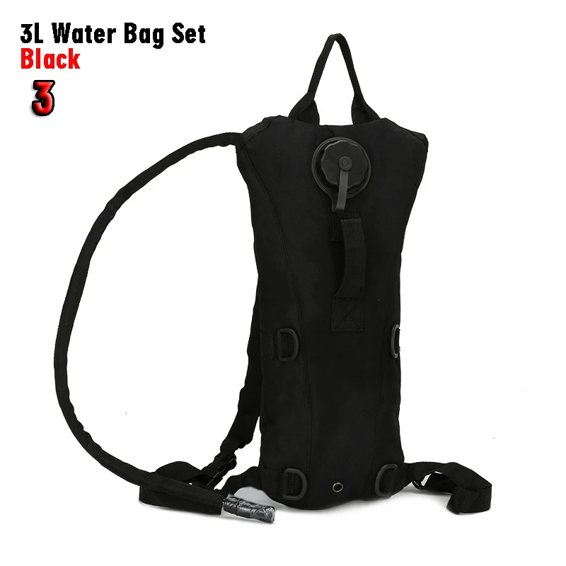 3Liters Water Bag Backpack Camouflage Portable Water Bladder Pack Outdoor MTB Cycling Hydration Knapsack Travel Sports Rucksack 2