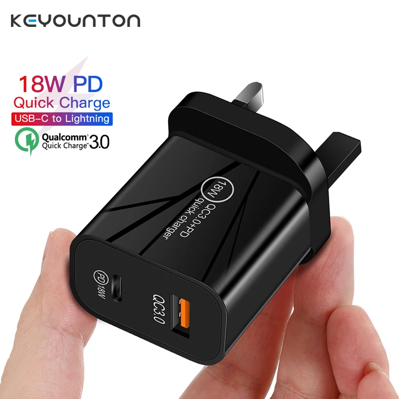 PD USB-C Fast Charging QC 3.0 Quick Charger 4.0 PD3.0 USB Type C for iPhone 13 12 Pro Max Macbook iPad Wall Charge Adapter Cable |