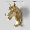 Wall Mounted Hooks Animal Head Rack Coat Caps Wall Hanger Horse Giraffe Elk Elephant Hooks Decorative Decor Bathroom Accessories 5