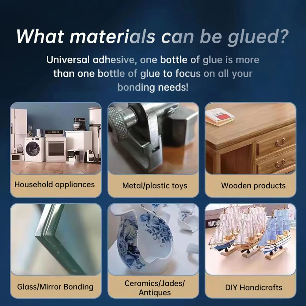 Multi-functional Oily Original Glue Super Strong Glue Welding Metal Sticky Wood Plastic Ceramic Glass Specialized Universal