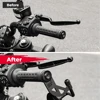 KEMIMOTO Motorcycle Rearview Mirrors Extender Bracket for Sportster S RH 1250 2021-2024 Side Mirror Bracket Mirror Moto Adaptors 4