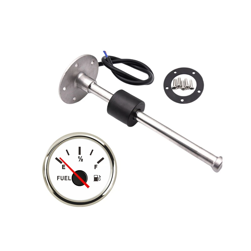 0 190 OHM Fuel Tank Oil Level Indicator Fuel Gauge Digital Fuel Gauge