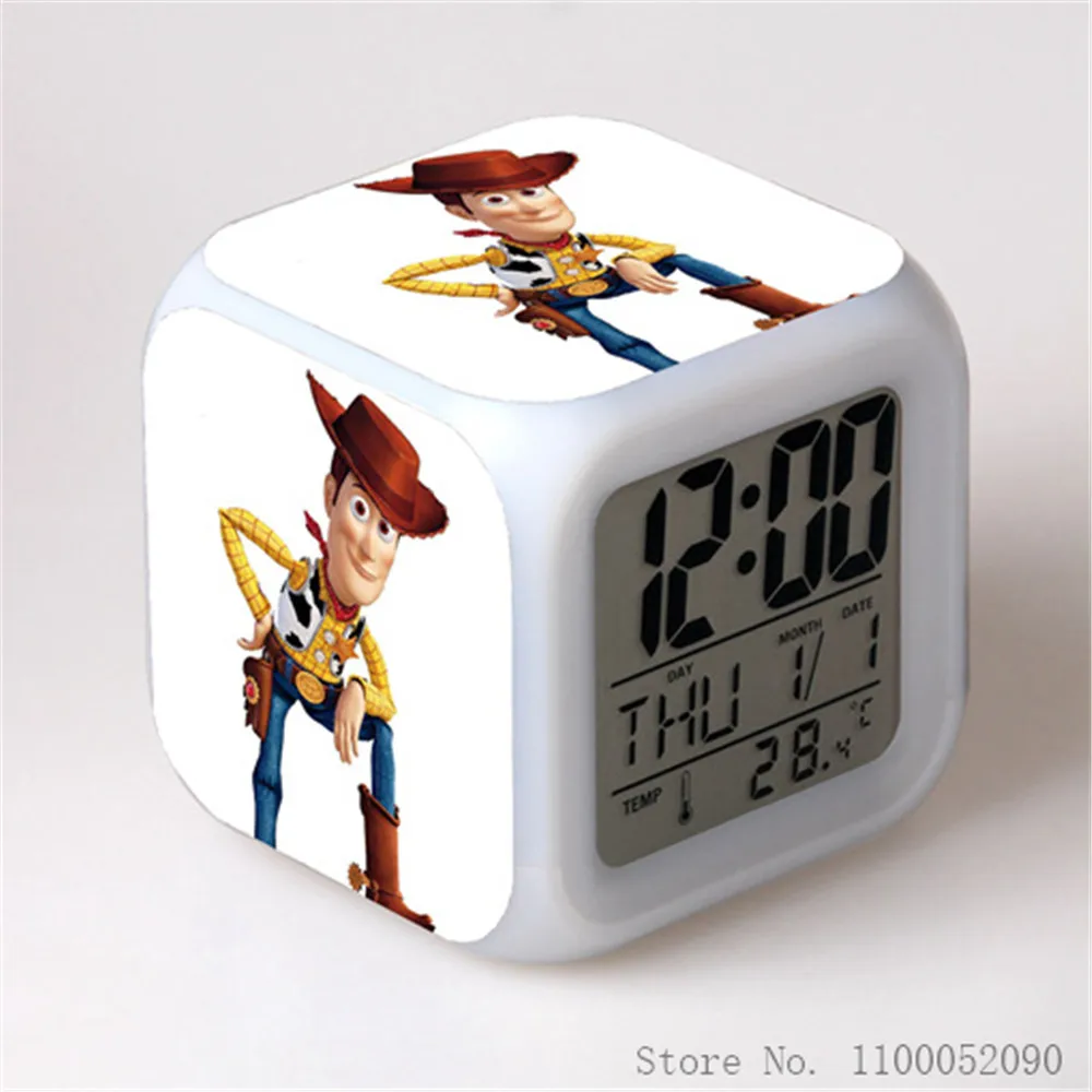 New Bizarre Adventure Alarm Clock Anime Gift Toy Colorful Light Alarm Clock  Sleepy Fashion Toys Alarm Clock - AliExpress