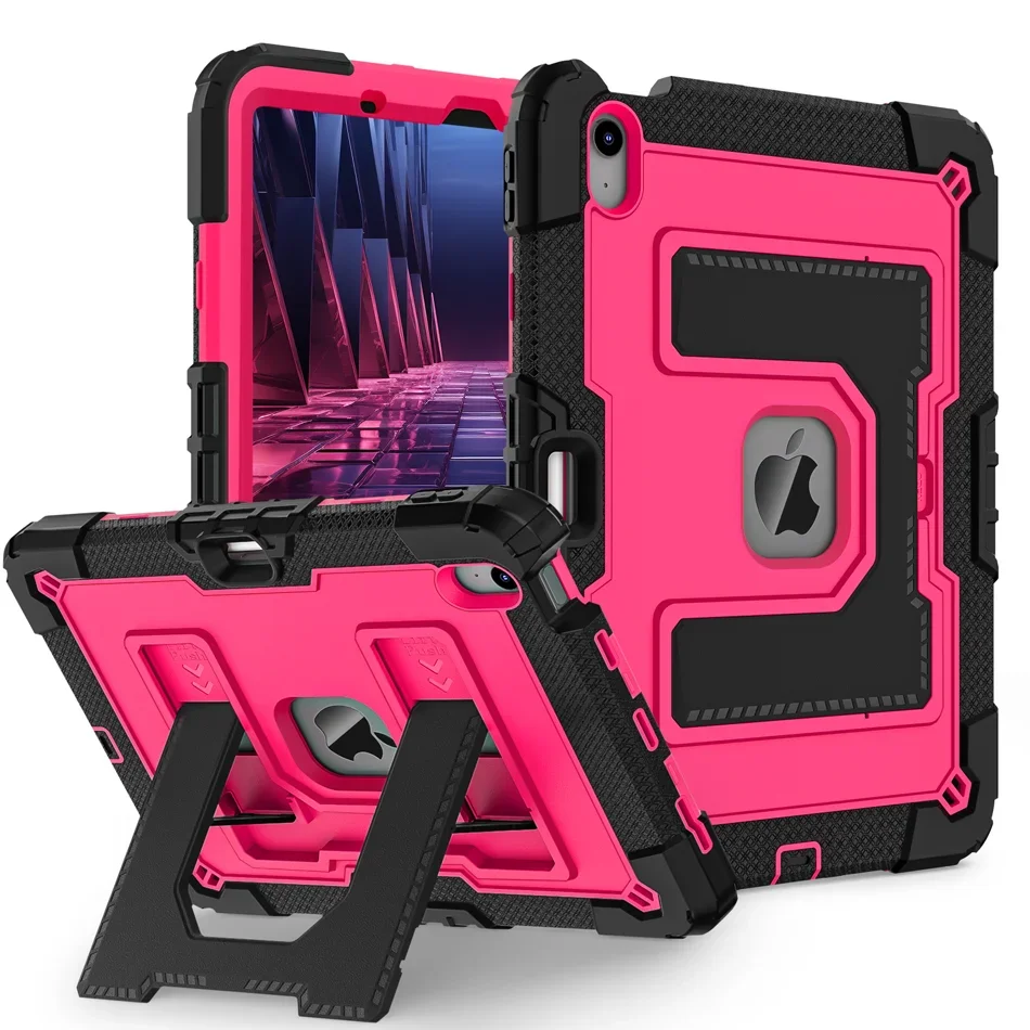 Shockproof Folding Stand Case for iPad - Premium Protective Cover
