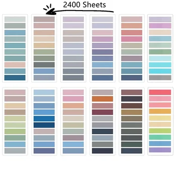 2400-Pc Self-Adhesive Index Tabs 1