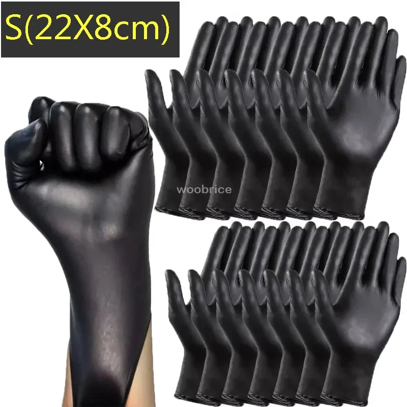 Premium Black Nitrile Disposable Gloves