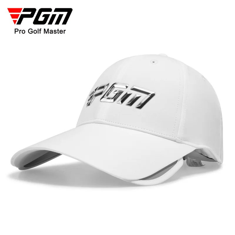 PGM Golf Hat Men's New Full Face Sunscreen Hat with Scalable brim Sun Breathable Baseball
