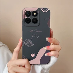 Cute Dinosaur Camera Protection High-Quality Silicone Phone Case for Honor X8C 4G (TYB255)