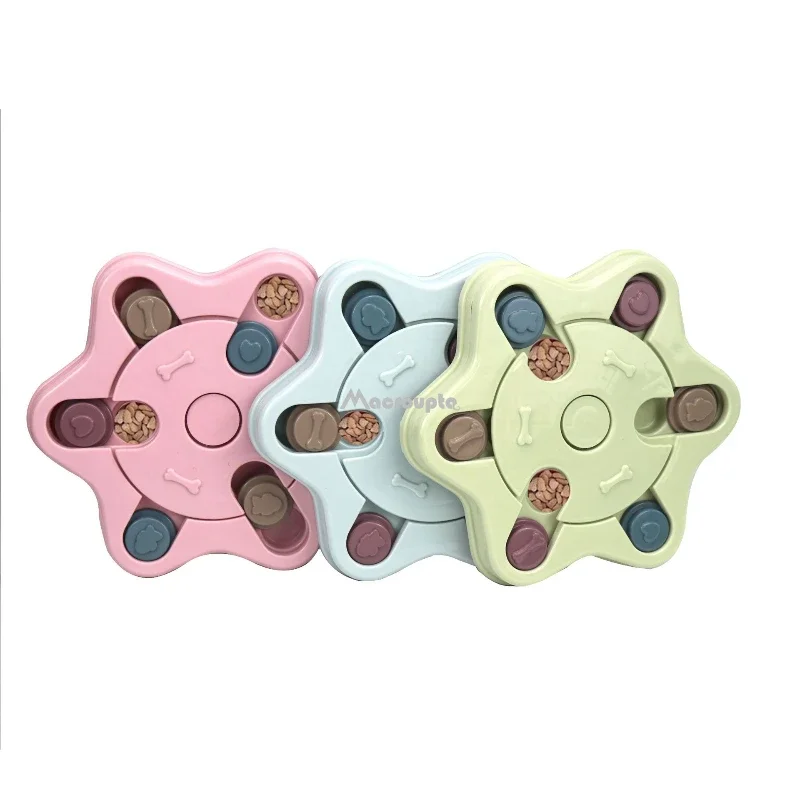Pet Puzzle Toys Interactive Slow Feeder Food Dispenser Non-Slip Bowl For Dog Pressure-relieving Dog Training Supplies 2023 New 3