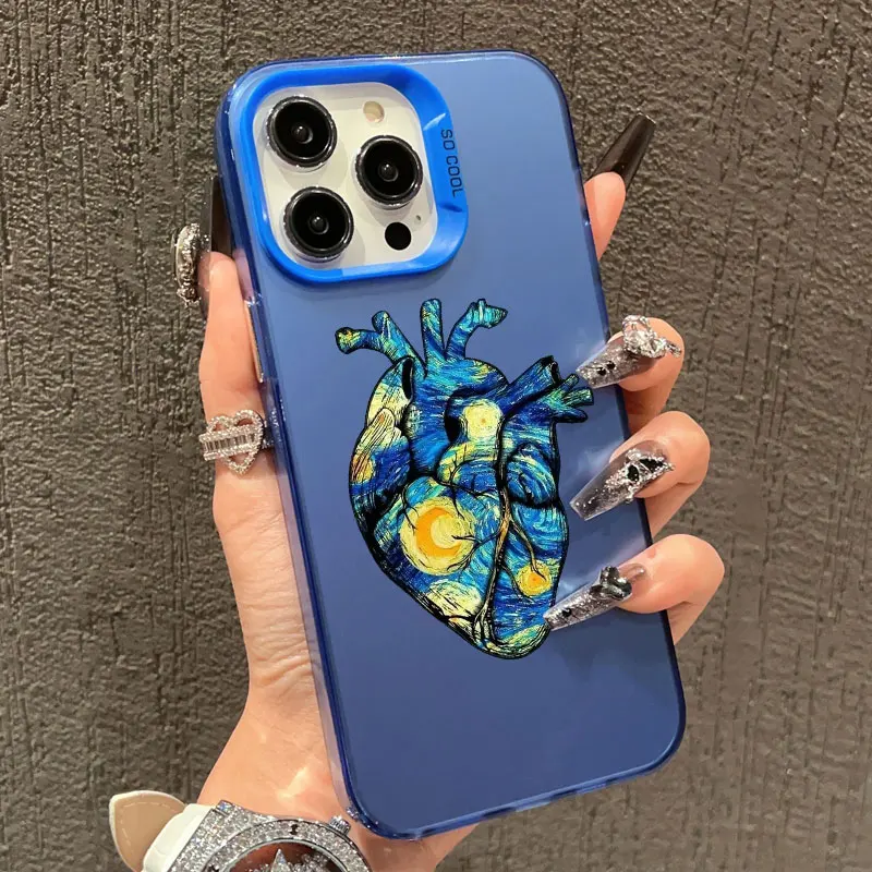 Van Gogh Inspired Oil Painting Phone Case - Artistic Laser Cover