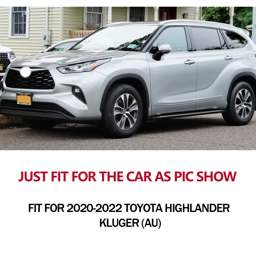 Mud Flaps Kit for 2024 Toyota Highlander 2020-2023 Mud Splash Mud Flaps Kit for 2024 Toyota Highlander 2020-2023 Mud Splash