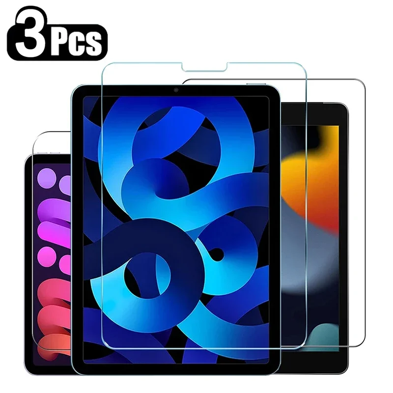 

Tempered Glass Protective Film For iPad 10th Generation Pro 11 2022 Screen Protector For iPad 10.2 9th 8th 7th Air 4 5 10.9 Film