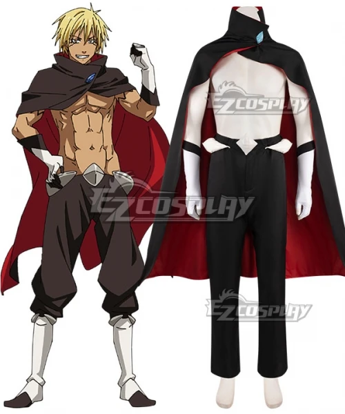 

That Time I Got Reincarnated As A Slime Tensei Shitara Suraimu Datta Ken Veldla Tempest Halloween Party Suit Cosplay Costume E00