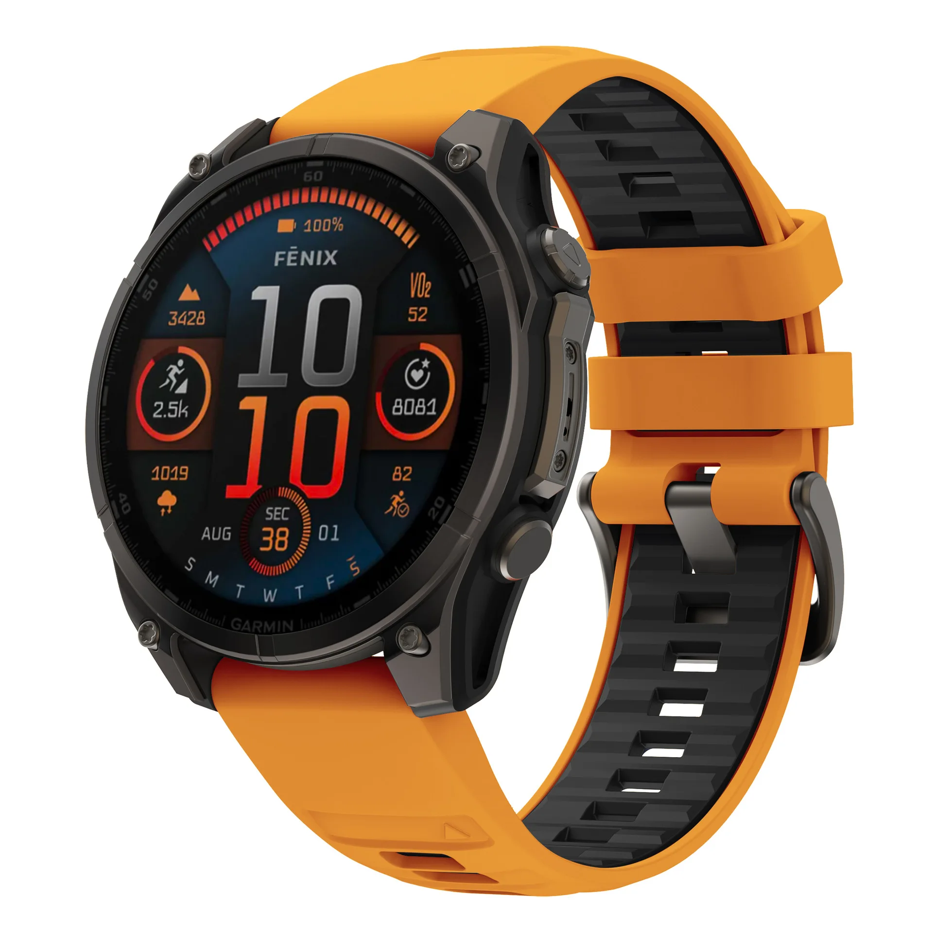 Quickfit Premium Silicone Watch Strap - Multiple Sizes Available