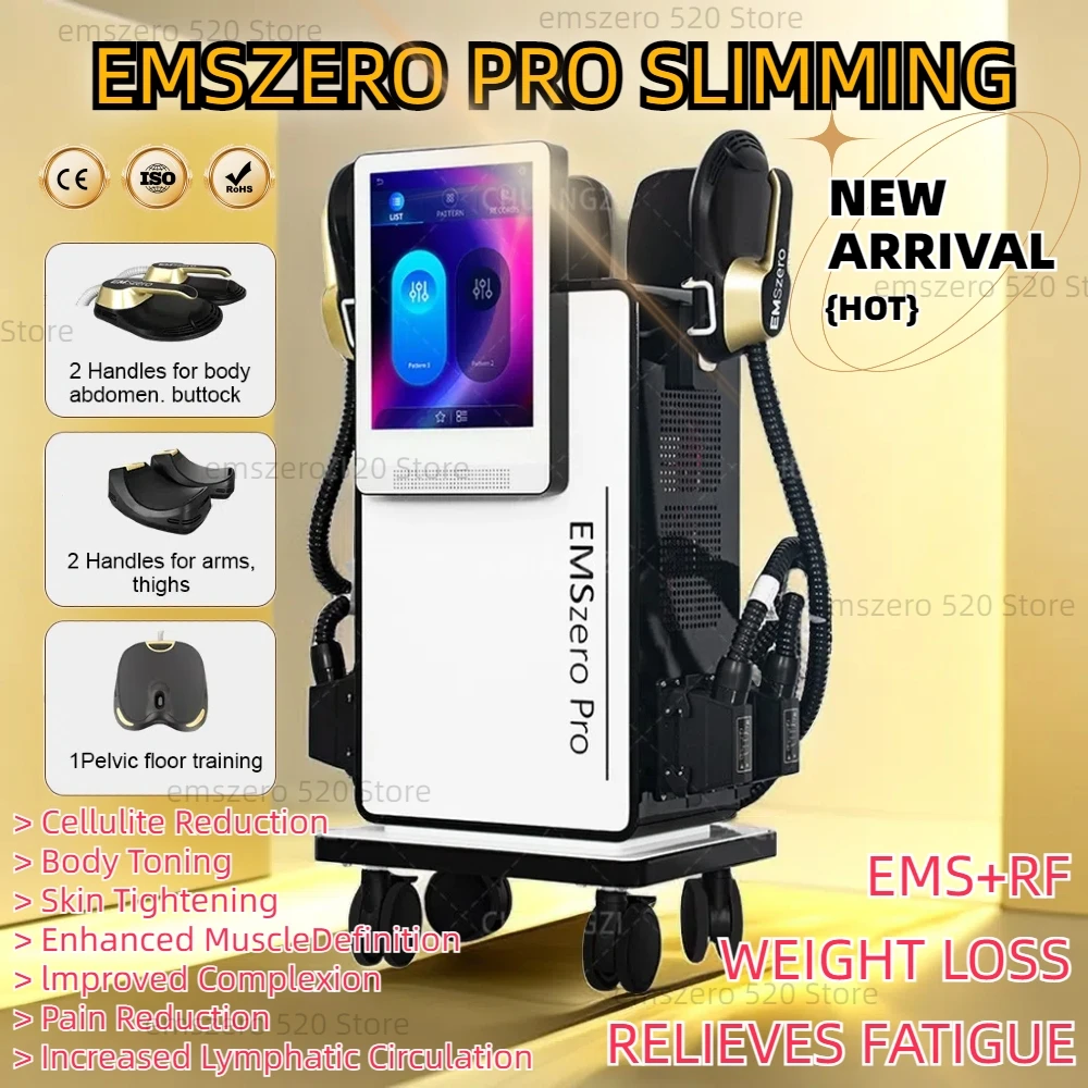 zero 네오 바디 조각 기계,  무선 주파수 RF 근육 자극기 장치, 6500W 200HZ