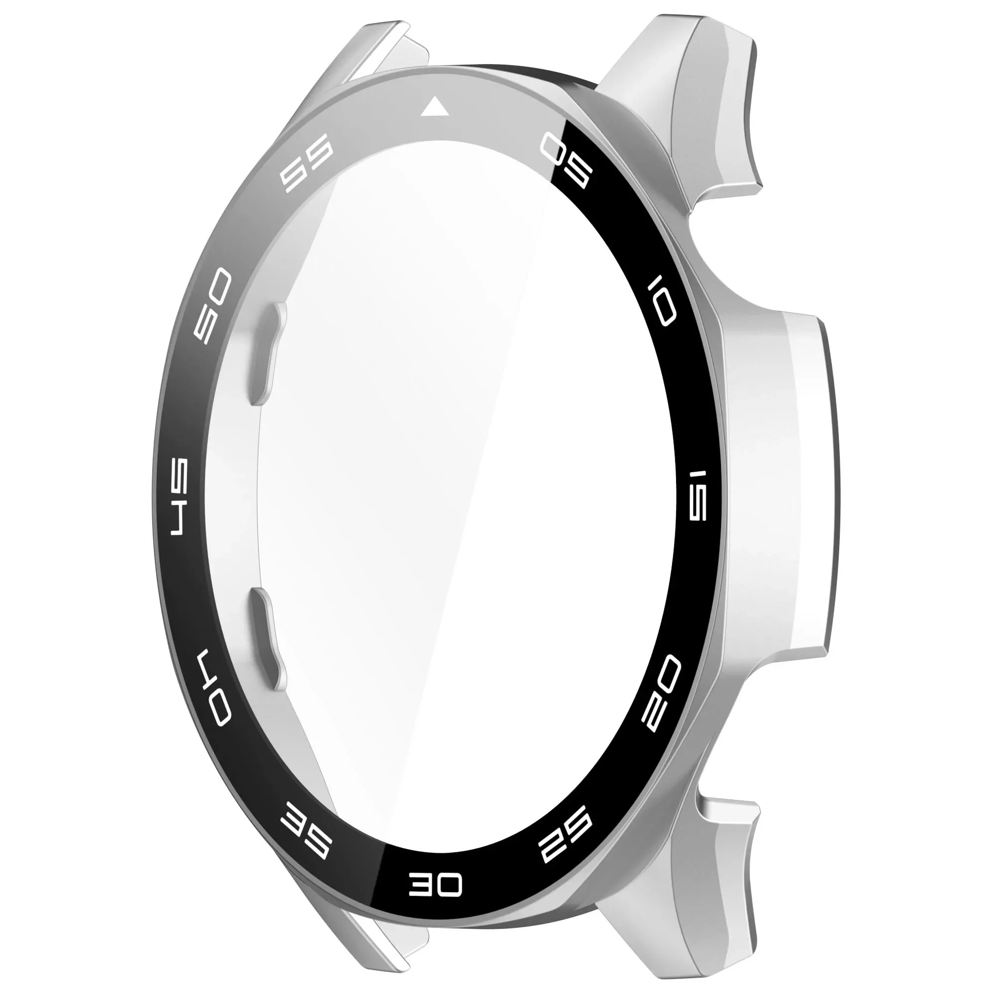 Tempered Glass Screen Protector & Hard PC Protective Bumper Case for Smartwatch - 46mm, Enhanced Protection Accessories