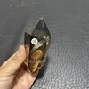 Rainbow Natural Smoky Citrine Quartz Crystal Hexagonal Double Terminated Points Wand Meditation Reiki Healing Stone 2