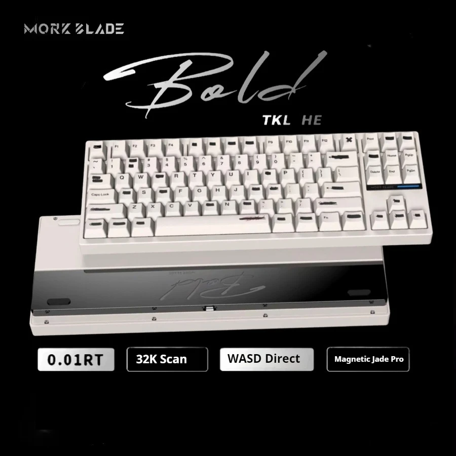 Mork Blade Bold Tkl87 Gaming Keyboard Magnetic Switch Flagship