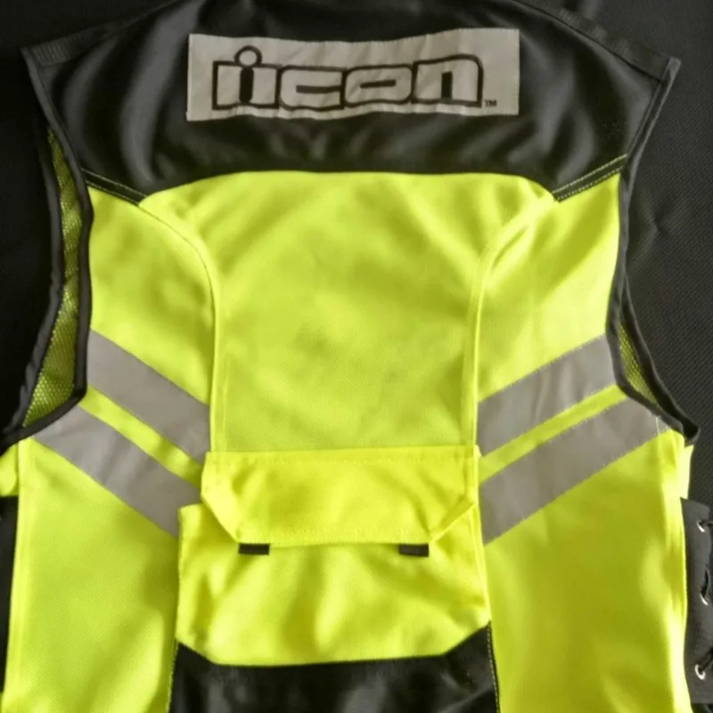 Motorcycle Safety Riding Suit Reflective Vest Motorcycle Cooling Vest Travel Night Fluorescent Breathable Biker
