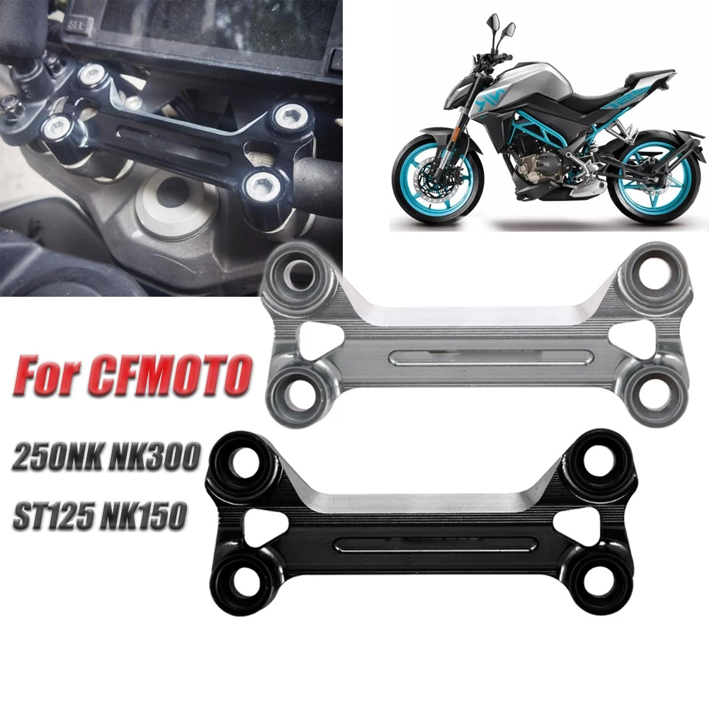 Motorcycle Handlebar Risers Top Cover Clamp Cap Protection Guard For CFMOTO 250NK NK300 300NK